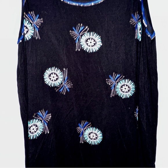 Tank Style Plus size Black Sequin Top - Picture 3 of 9